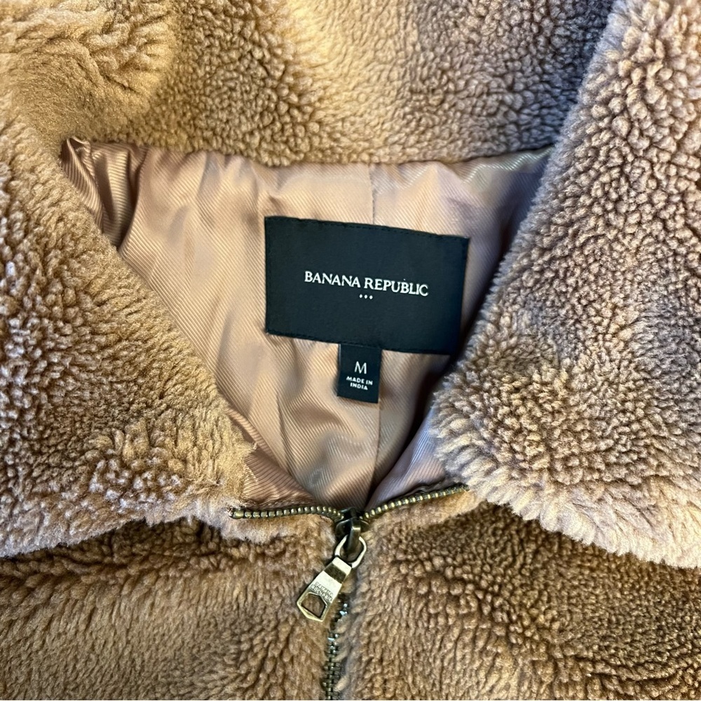 Banana Republic Teddy Bomber Jacket - Picture 14 of 14